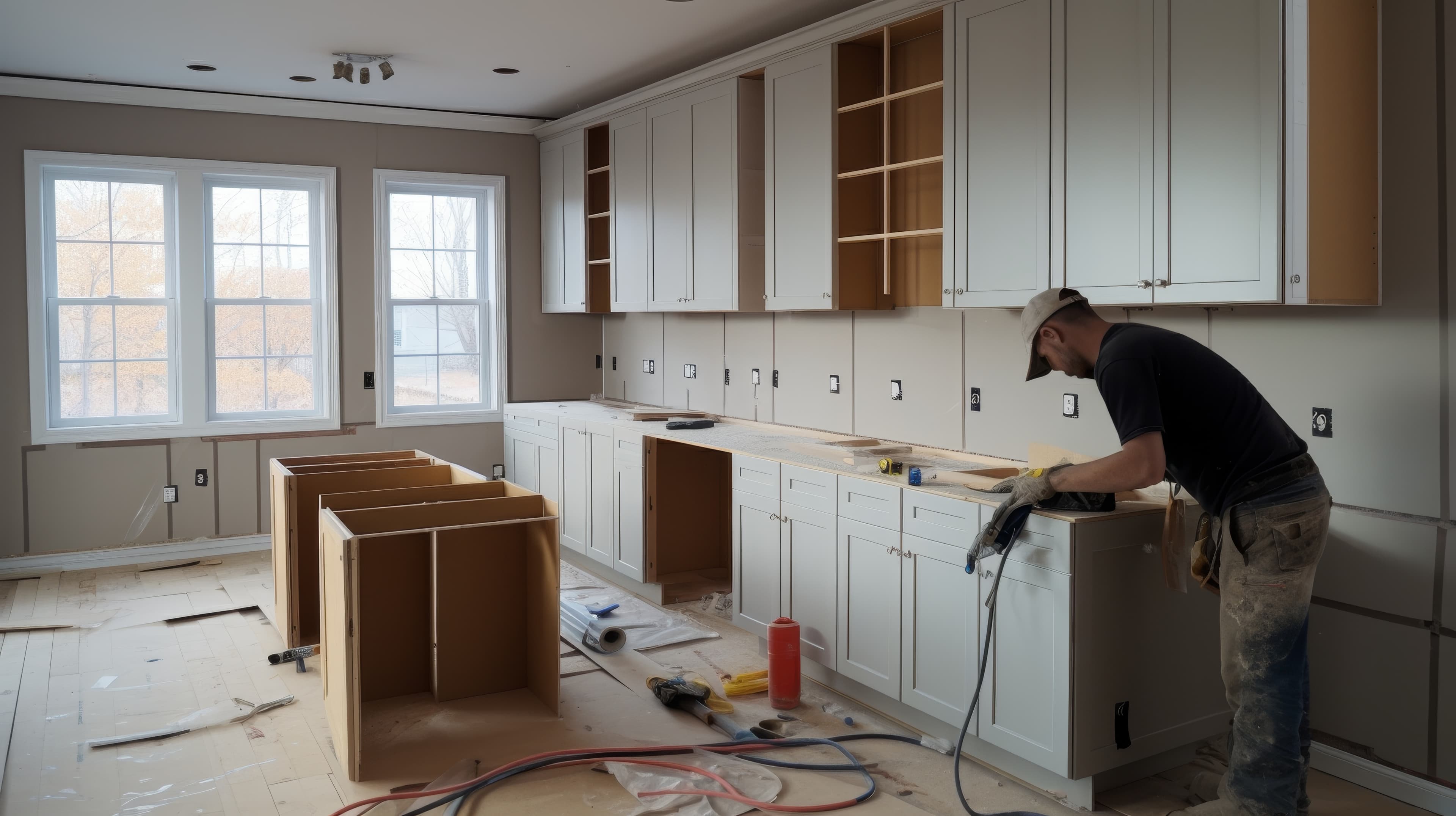 Custom kitchen cabinetry